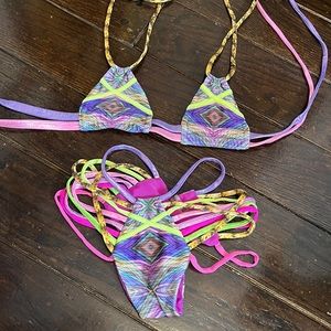 Montce swim multi color bikini